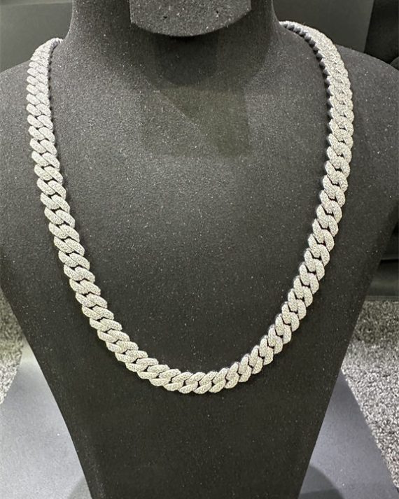 vvs-moissanite-925-sterling-silver-plated-18k-white-gold-icedout-luxury-cuban-chain-10mm22-inches