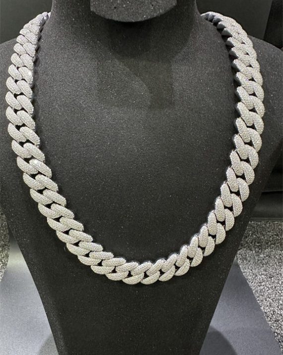 vvs-moissanite-925-sterling-silver-plated-18k-white-gold-icedout-luxury-cuban-chain-16mm22-inches