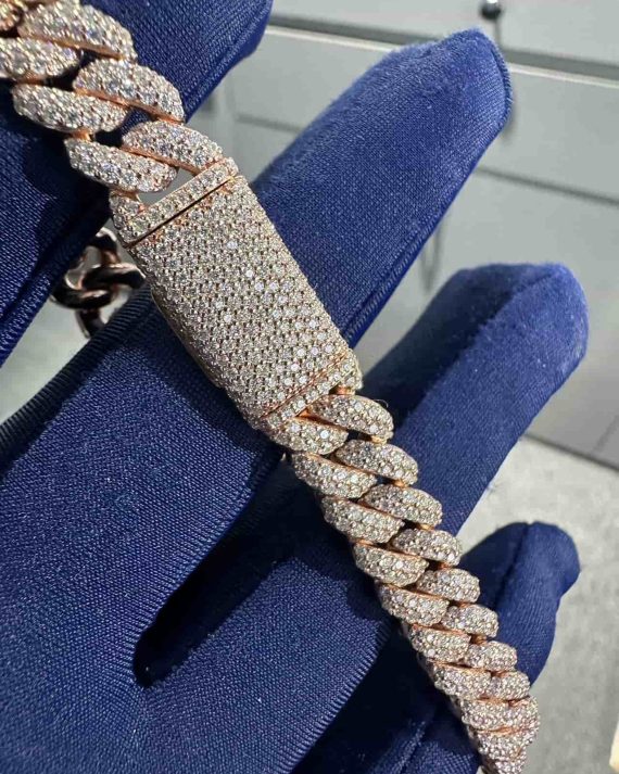 vvs-moissanite-925-sterling-silver-bracelet-10mm-8-inches-rose-gold-plated